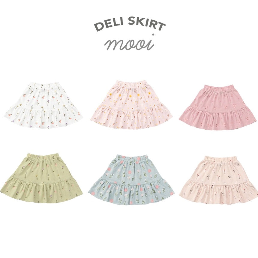 Mooi Rok Anak Perempuan Deli Skirt