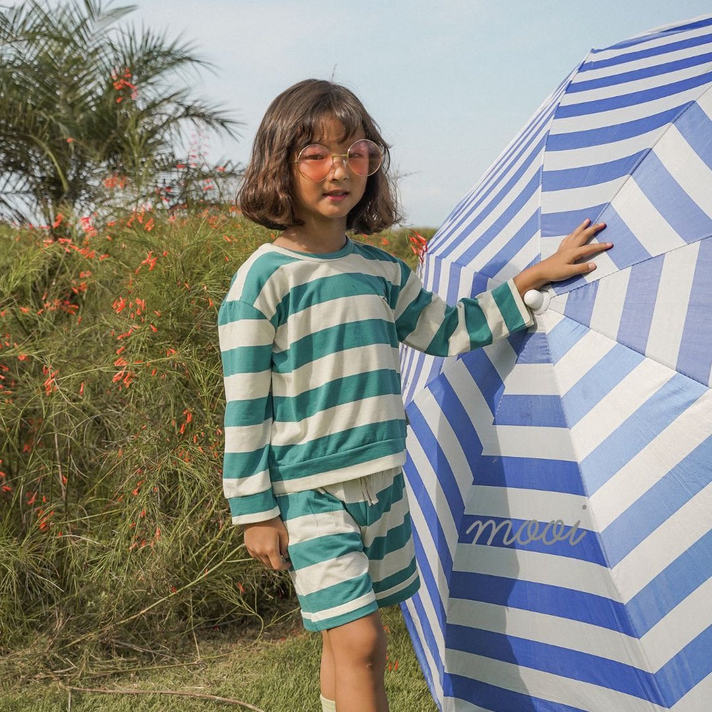Mooi Celana Pendek Anak Joy Striped Short Pants