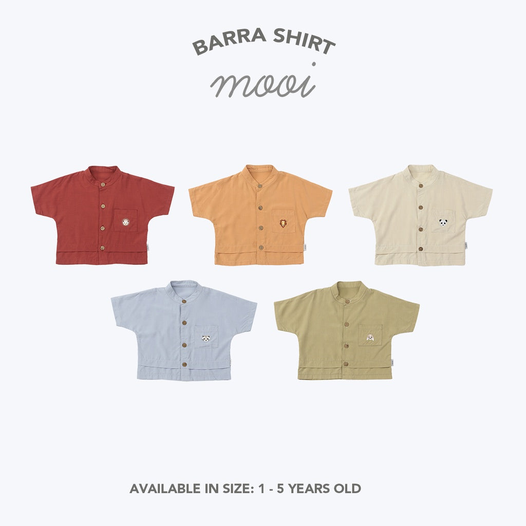 Mooi Kemeja Anak Laki-Laki Barra Shirt