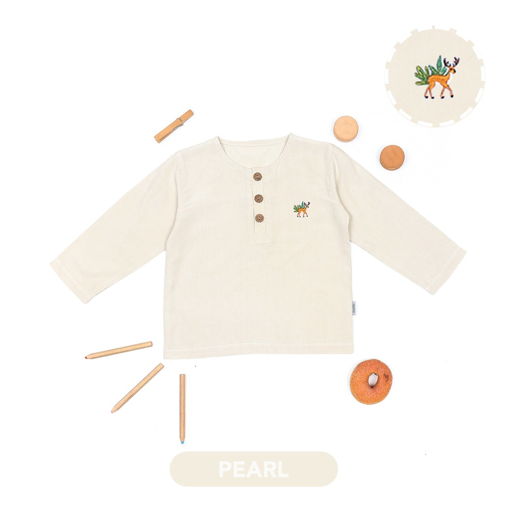 Mooi Kemeja Anak Laki-Laki Dareen Shirt