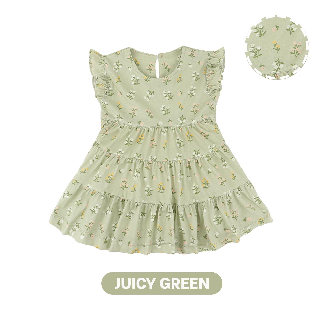 Mooi Dress Anak Perempuan Emily Ruffle Dress