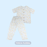 Mooi Piyama Dewasa Setelan Long Collar Set Mom