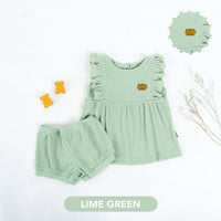 Mooi Setelan Anak Perempuan Rumi Ruffle Set