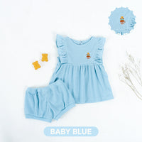 Mooi Setelan Anak Perempuan Rumi Ruffle Set