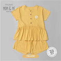 Mooi Piyama Wanita Peplum Set Bamboo Viscose