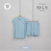 Mooi Setelan Piyama Wanita Kika Ruffle Set (MOM)