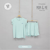 Mooi Setelan Piyama Wanita Kika Ruffle Set (MOM)