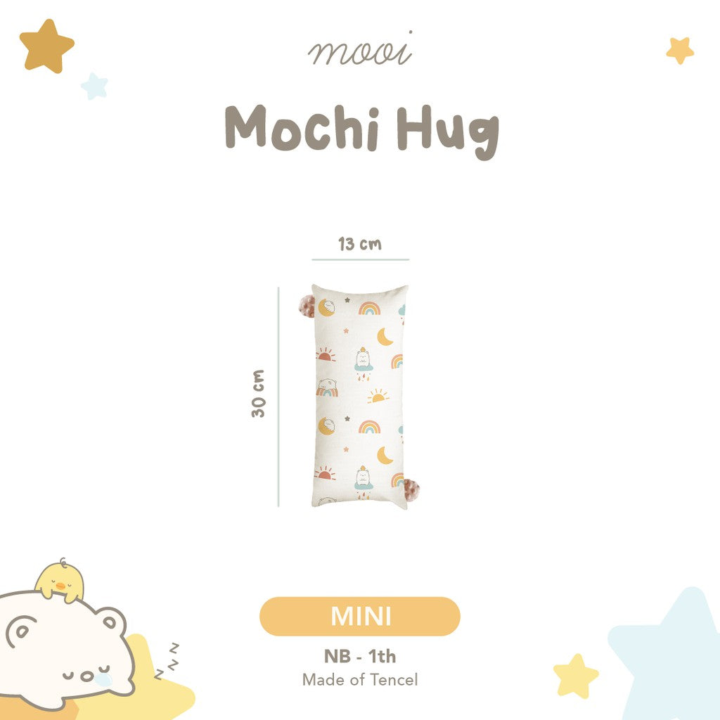 Mooi Mochi Hug Bantal Guling Anak Tencel