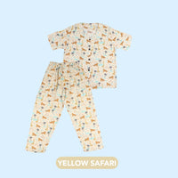 Mooi Piyama Dewasa Setelan Long Collar Set Mom