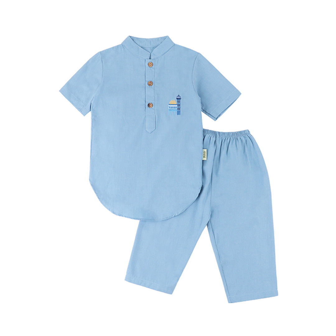 Mooi Adam Koko Set Setelan Koko Anak Raya Collection