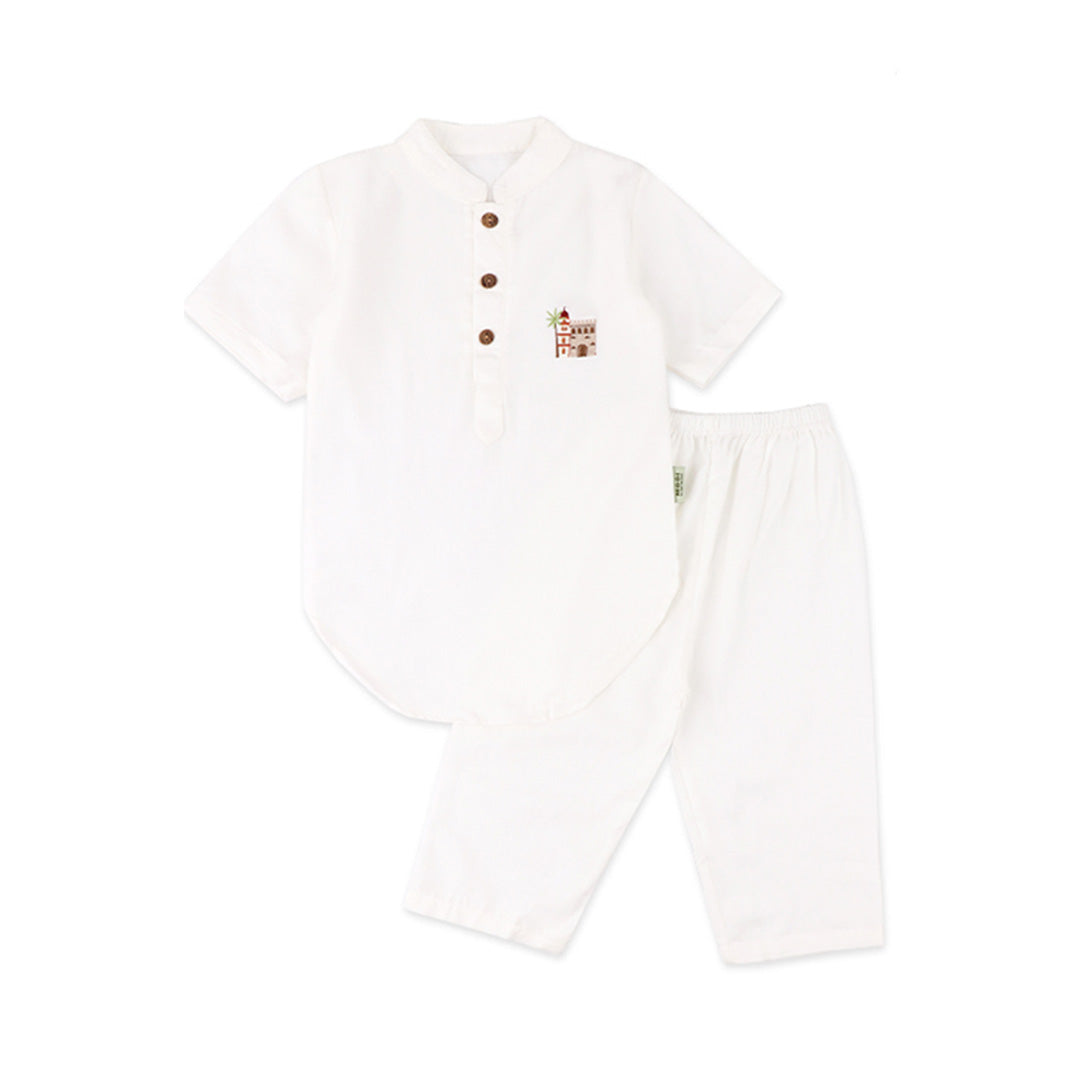 Mooi Adam Koko Set Setelan Koko Anak Raya Collection