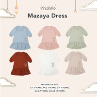 Mooi Dress Anak Gamis Anak Perempuan Mazaya Dress