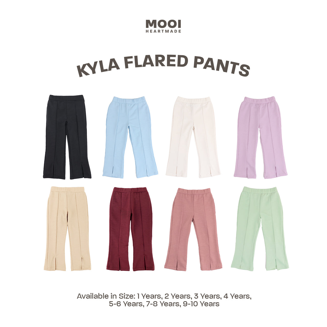 Mooi Celana Panjang Anak Perempuan Kyla Flared Pants
