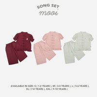Mooi Setelan Anak Perempuan Song Set