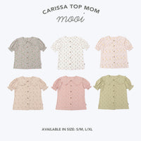 Mooi Atasan Wanita Carissa Top Mom