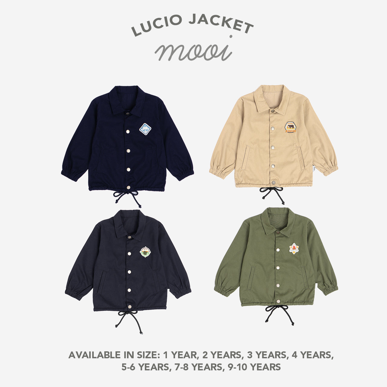 Mooi Jaket Anak Lucio Jacket
