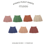 Mooi Rok Anak Perempuan Ayako Pleat Pants V1