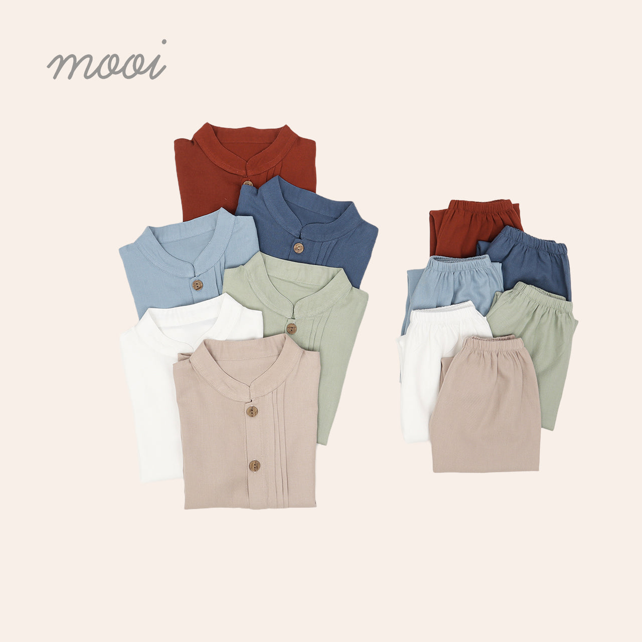 Mooi Setelan Koko Anak Athar Koko Set Raya Collection