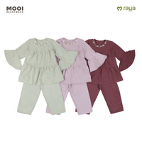 Mooi Setelan Anak Perempuan Nuha Tunik Set