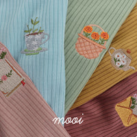 Mooi Atasan Anak Perempuan Jenna Rib Top