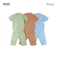 Mooi Adam Koko Set Setelan Koko Anak Raya Collection