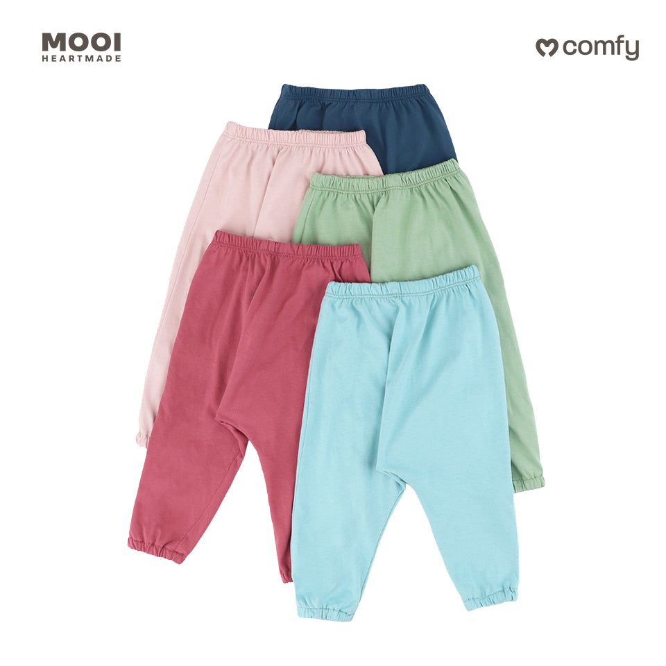 Mooi Setelan Piyama Bayi Comfy Baby Button Pajamas Set