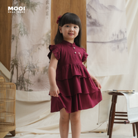 Mooi Dress Anak Perempuan Jia Dress Layer