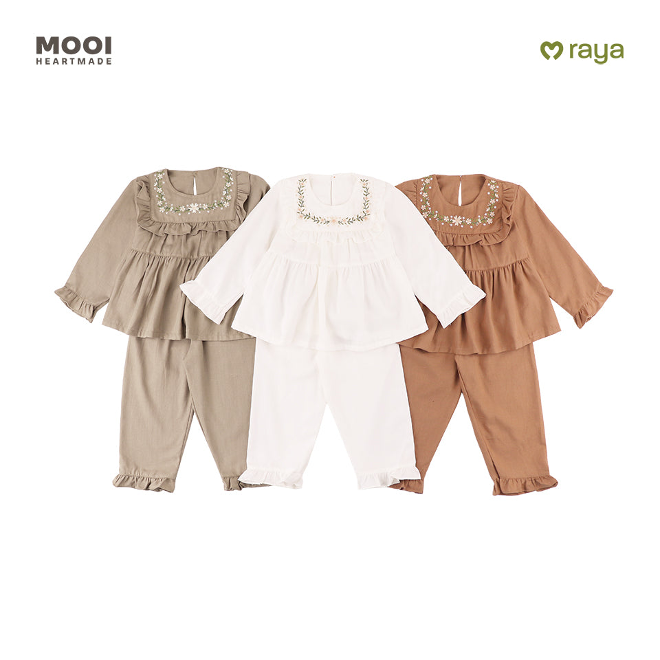 Mooi Setelan Anak Perempuan Raya Collection Sabiyah Tunic Set