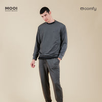 Mooi Sweater Dewasa Unisex Comfy Sweater Basic Adult