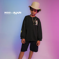 Mooi X Muklay Sweater Anak Unisex Sweater Basic Kids