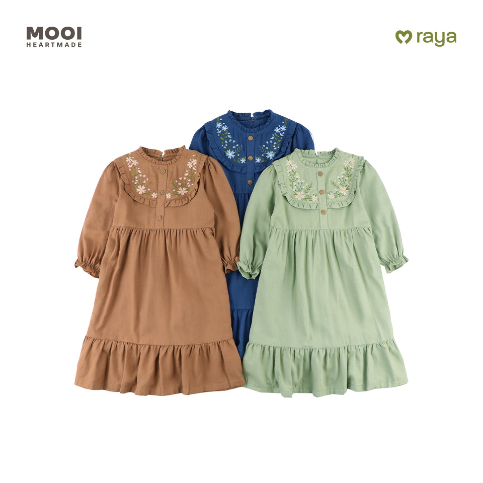Mooi Dress Anak Gamis Anak Perempuan Raya Collection Noreen Gamis