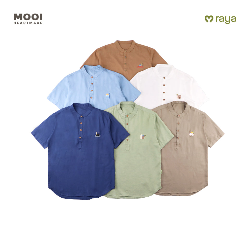 Mooi Atasan Pria Kemeja Pria Raya Collection Karim Koko