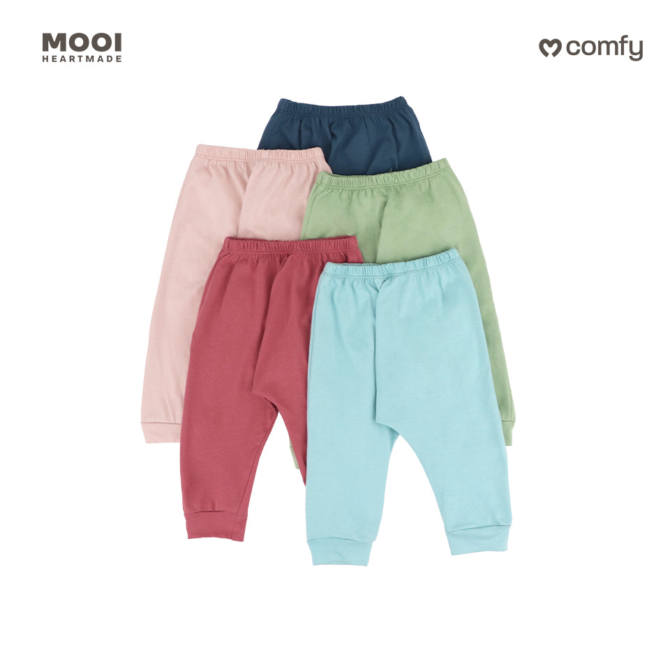 Mooi Setelan Panjang Bayi Comfy Baby Long Button Set