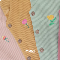 Mooi Cardigan Anak Sunny Rib Cardigan