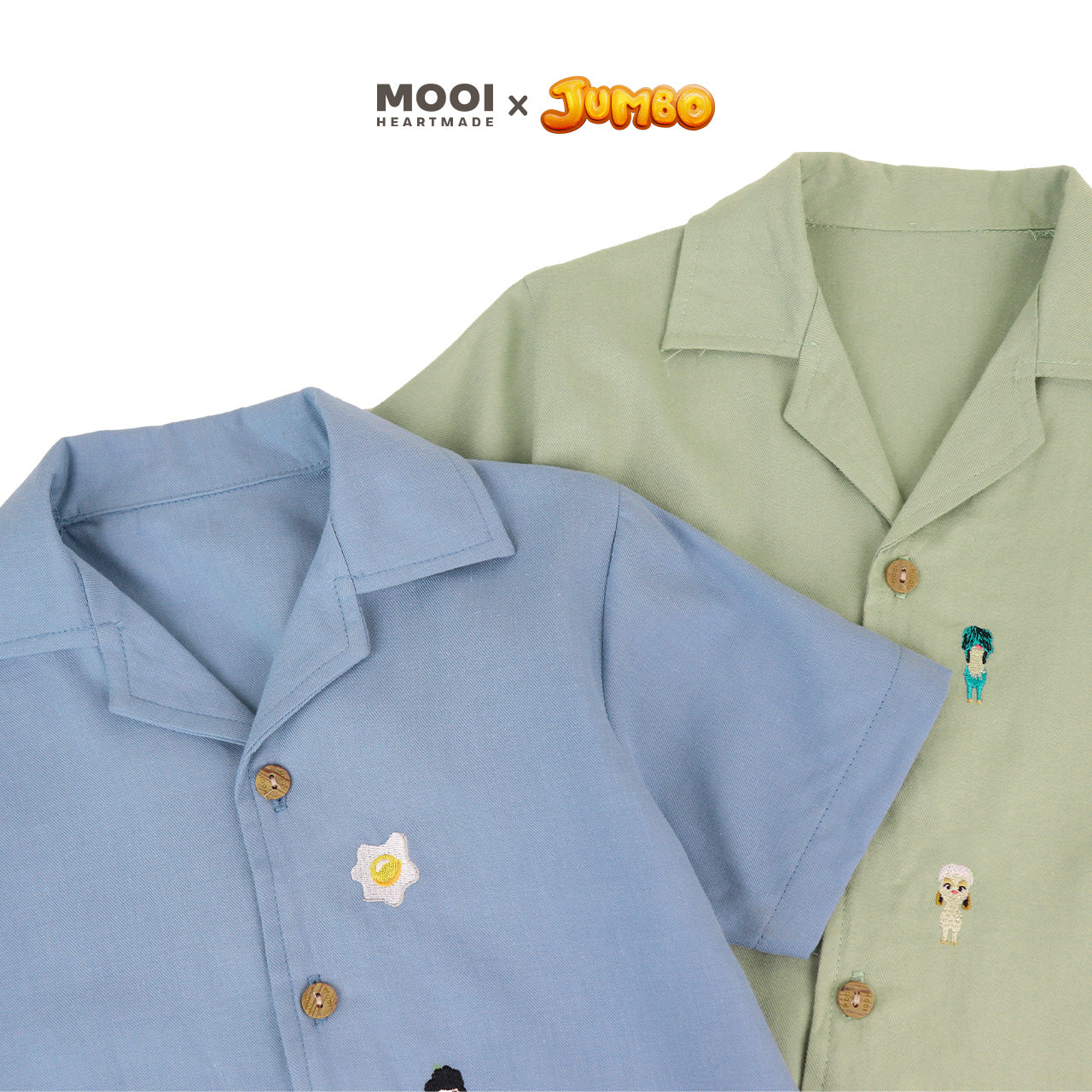 Mooi x Jumbo Shirt Kemeja Anak Laki - Laki