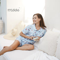 Mooi Piyama Dewasa Setelan Alora Short Pajamas Adult