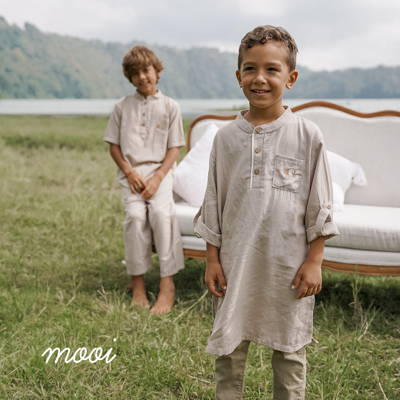Mooi Atasan Anak Laki-Laki Khafi Koko Gamis Anak Raya Collection