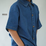 Mooi Kemeja Jeans Anak Sean Denim Shirt
