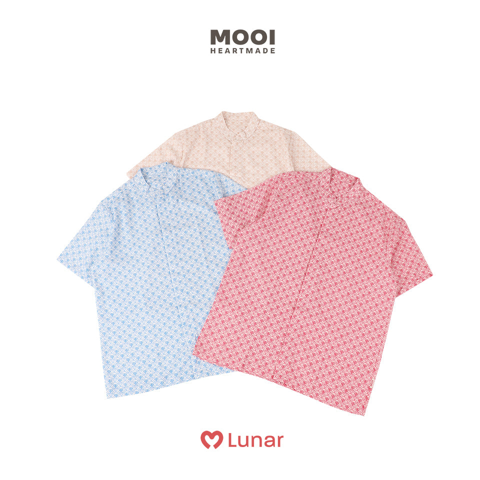 Mooi Kemeja Dewasa Lunar Collection Fen Mandarin Shirt Adult