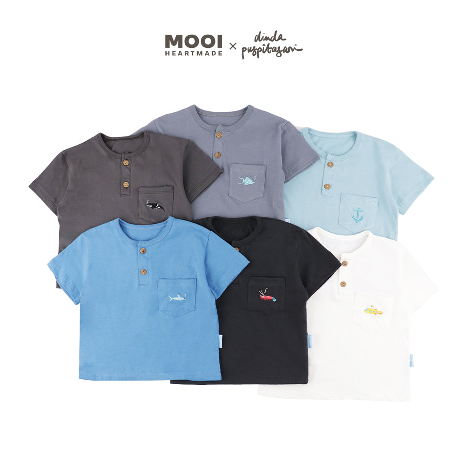 Mooi X Dinda Puspitasari Setelan Anak Louis Pocket Set