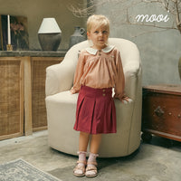 Mooi Rok Anak Perempuan Ayako Pleat Pants V1