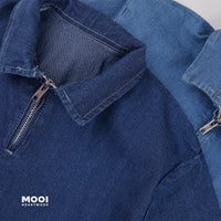 Mooi Kemeja Jeans Anak Laki-Laki Arlan Denim Shirt