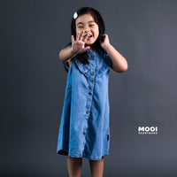 Mooi Dress Jeans Anak Emiko Denim Dress