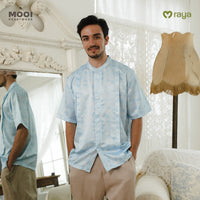 Mooi Atasan Pria Kemeja Pria Raya Collection Nuhad Koko Adult Nawasena Series