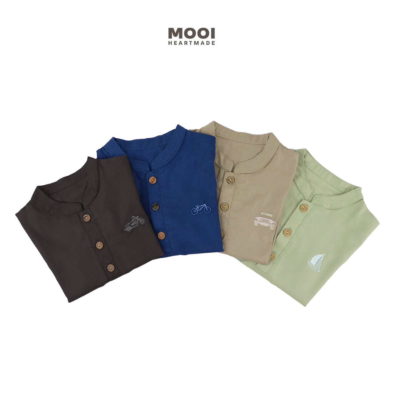 Mooi Kemeja Anak Laki-laki Rama Shirt