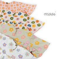 Mooi Atasan Anak Perempuan Rora Ruffle Top