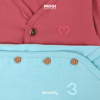 Mooi Setelan Pendek Bayi Comfy Baby Short Button Set