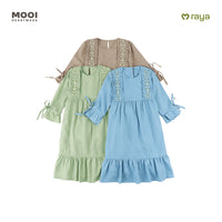 Mooi Dress Anak Gamis Anak Perempuan Raya Collection Maisha Gamis