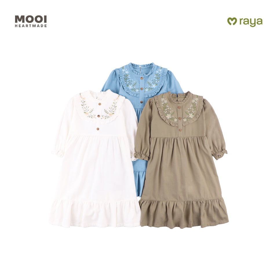Mooi Dress Anak Gamis Anak Perempuan Raya Collection Noreen Gamis