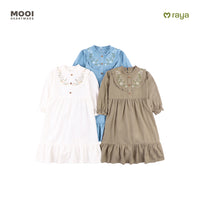 Mooi Dress Anak Gamis Anak Perempuan Raya Collection Noreen Gamis